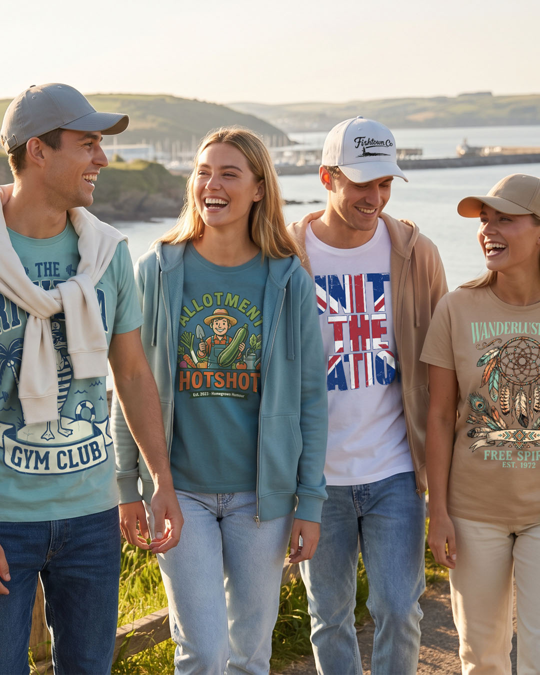 ETEES custom t-shirt printing and embroidery services in Torquay, Devon